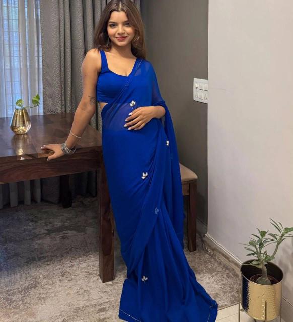 Svara beautiful handwork saree surat wholsaler